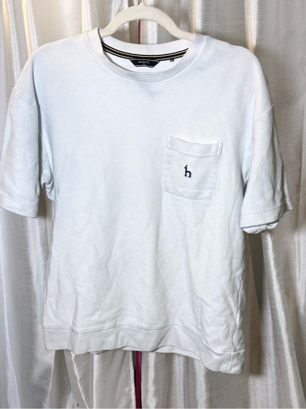 Men's Light Blue Short Sleeve Pocket Tee